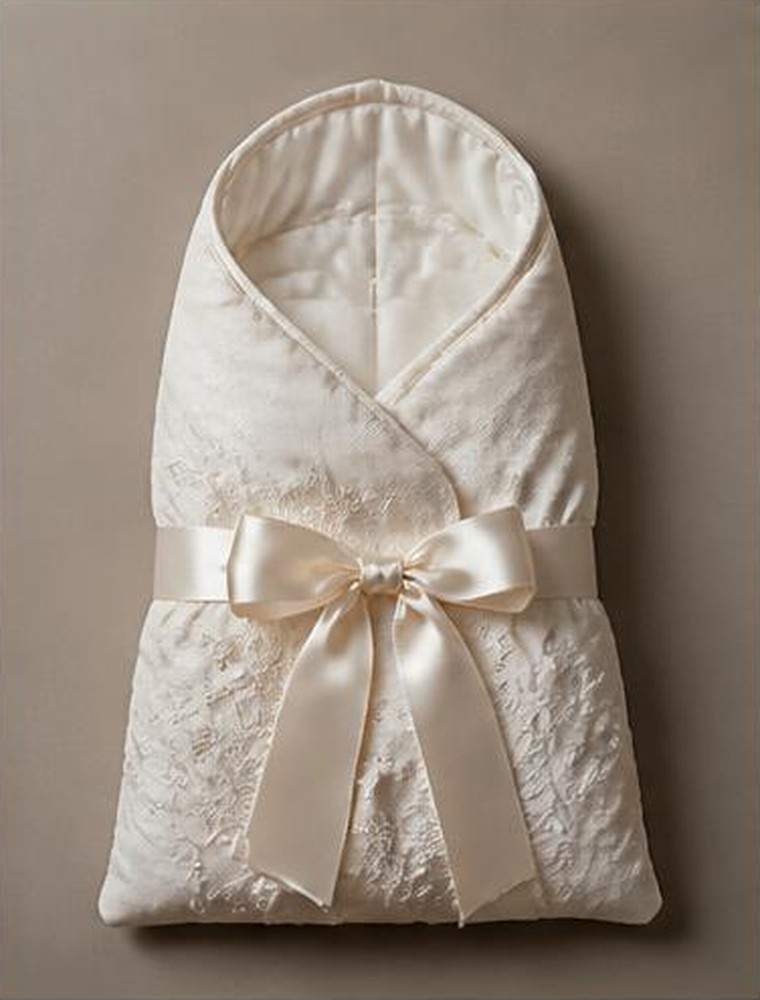 Newborn lace cocoon