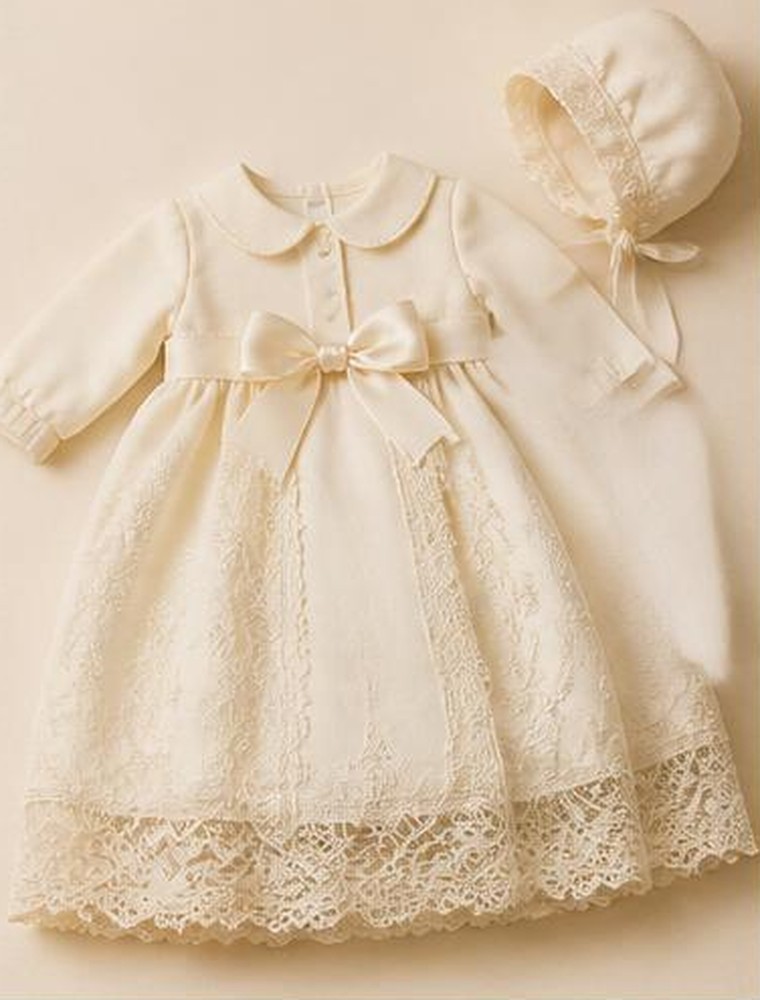 Newborn baptism outfit