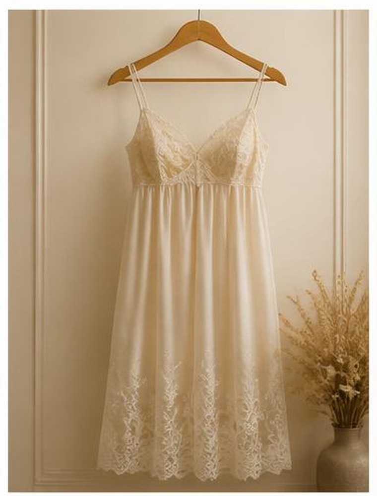 Mother lace nightdress