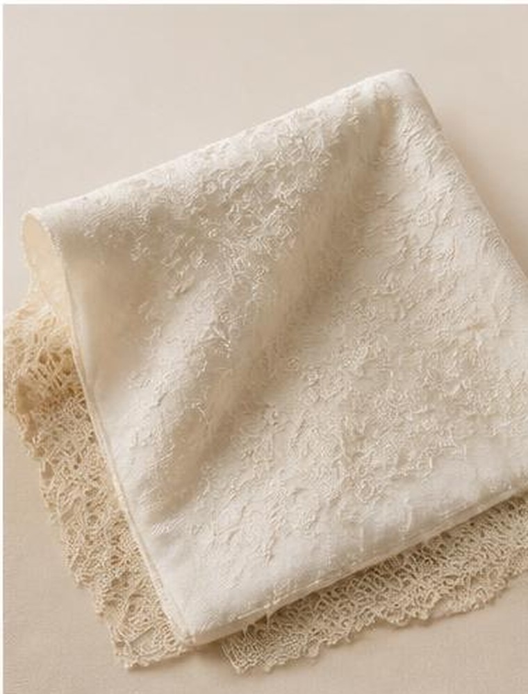 Newborn lace blanket